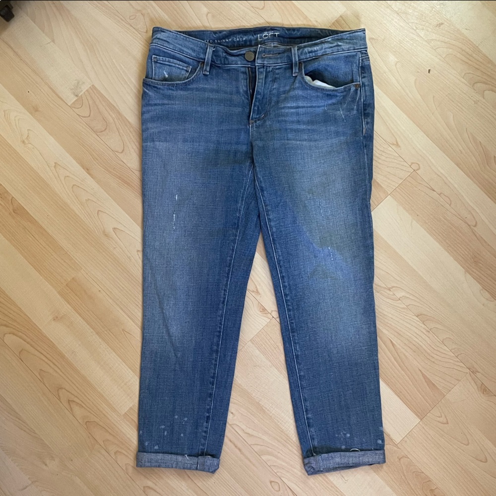 LOFT Cropped Jeans
